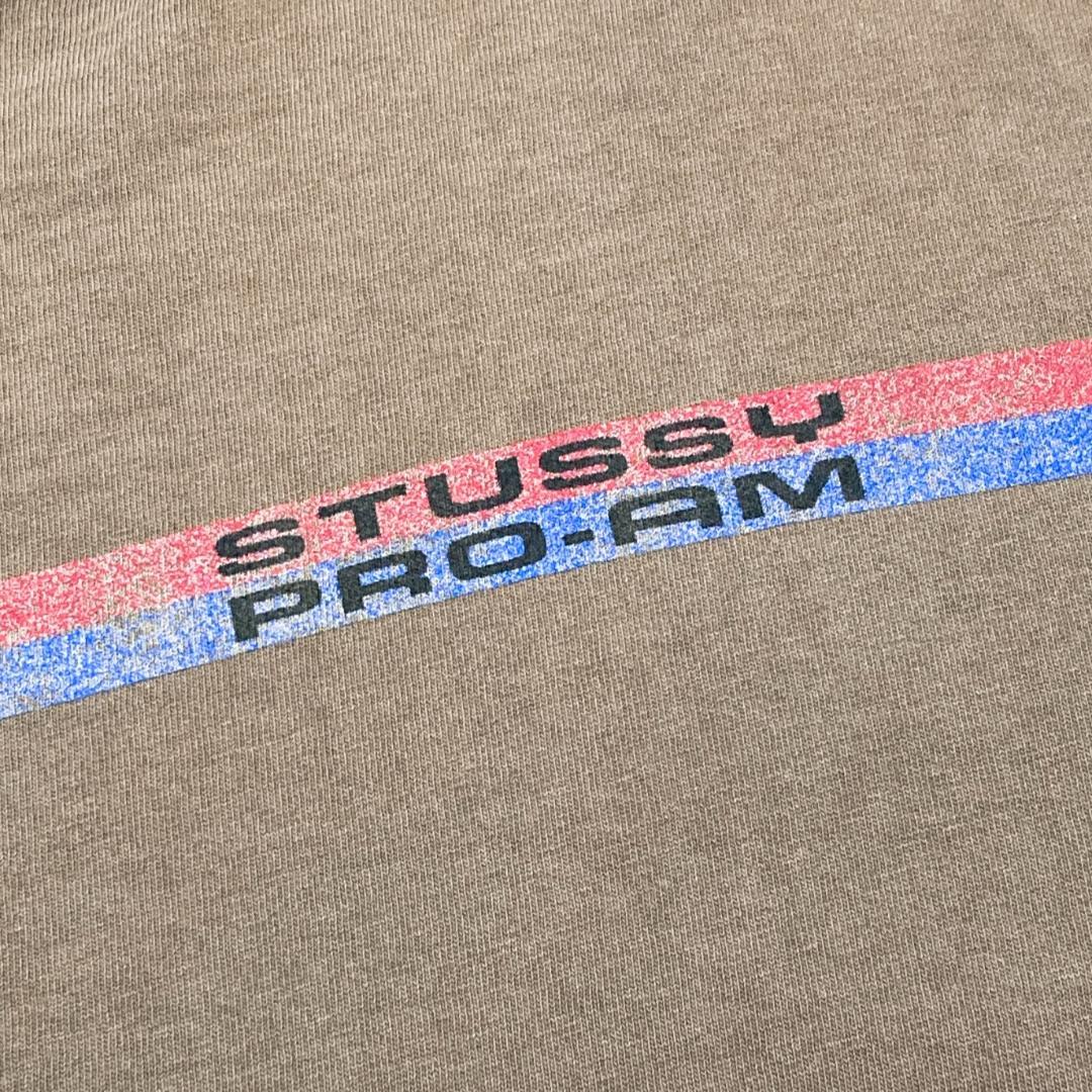 90s ステューシー STUSSY Tシャツ USA製 茶 ブラウン 1905