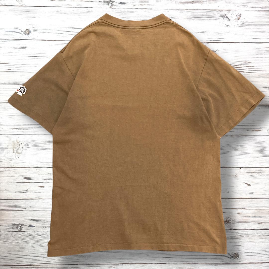 90s ステューシー STUSSY Tシャツ USA製 茶 ブラウン 1905