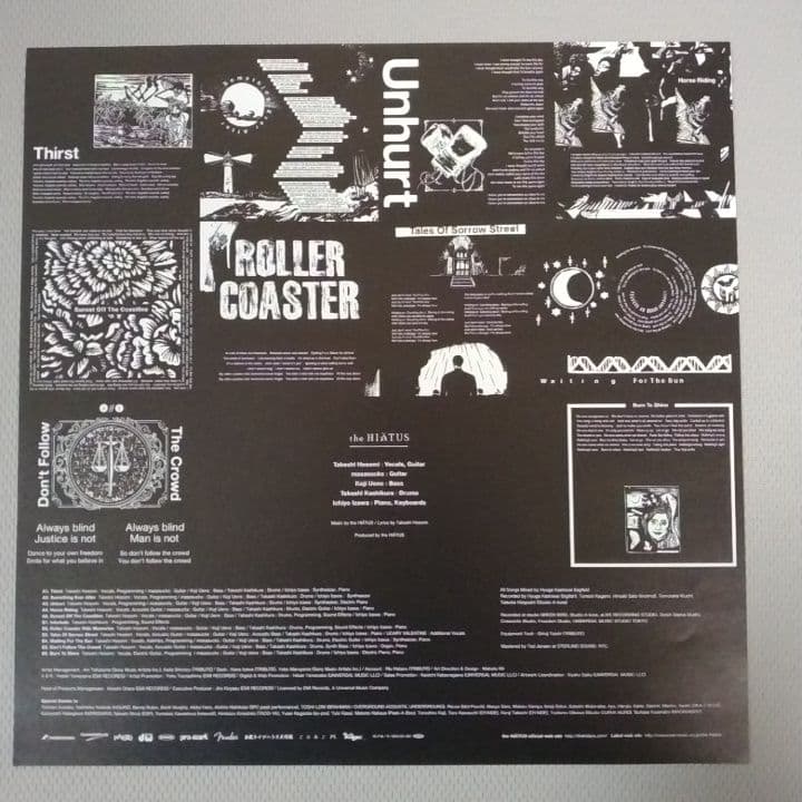 【レコード】the HIATUS Keeper Of The Flame LP
