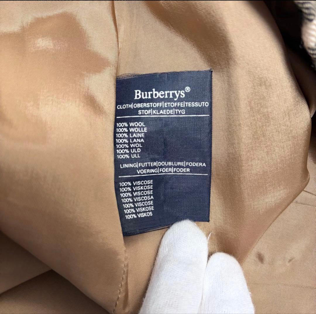 BURBERRY チェック柄プリーツロングスカート