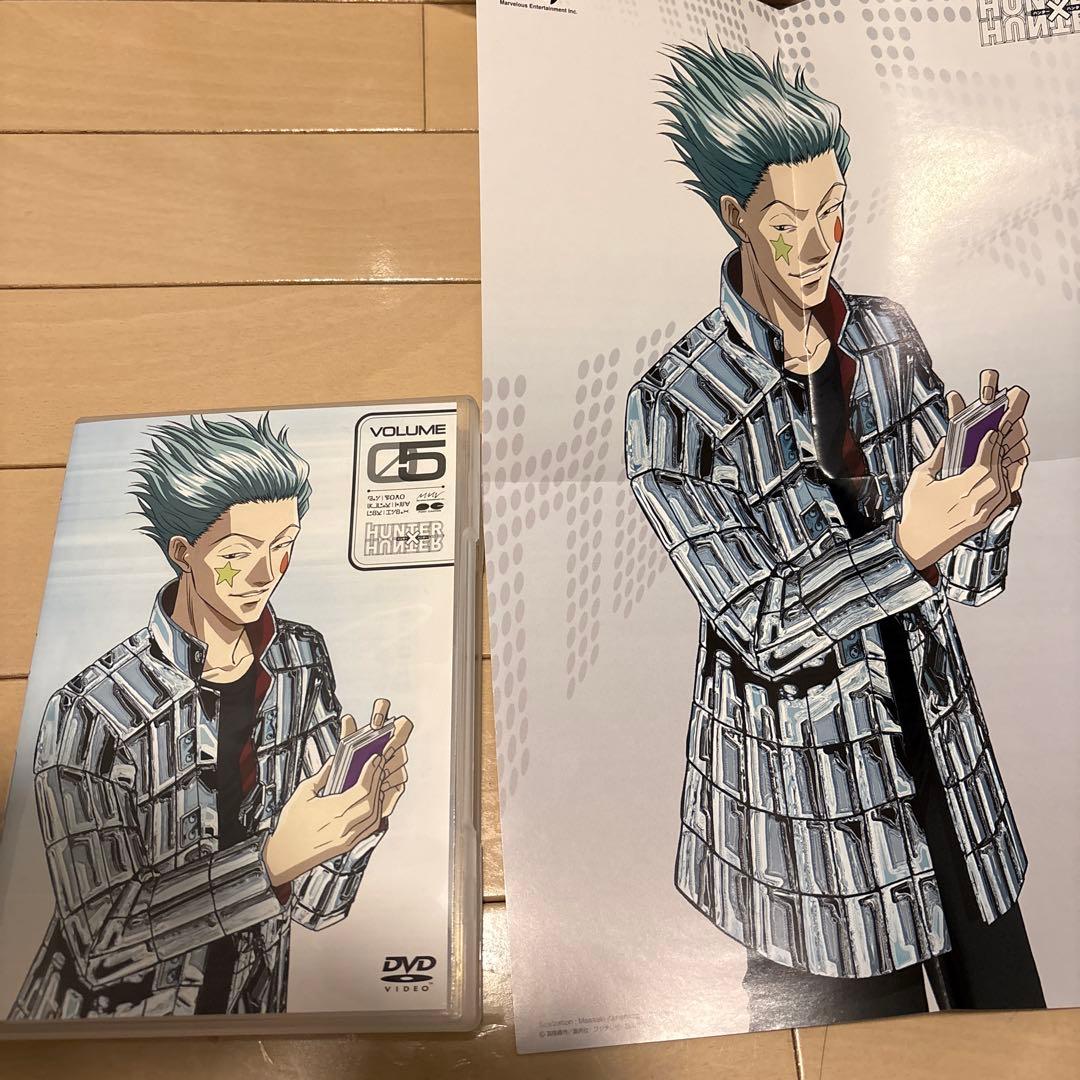 HUNTER×HUNTER 旧 DVD 1〜7 初回ポスター付き　まとめうり