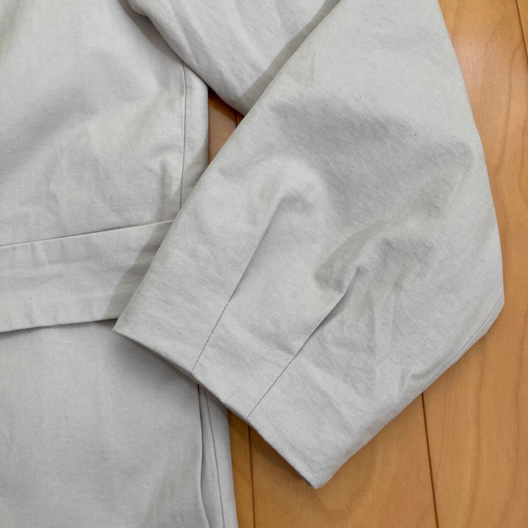 ユナイテッドアローズ　アウトレット　ノーカラー　トレンチコート　スプリングコート