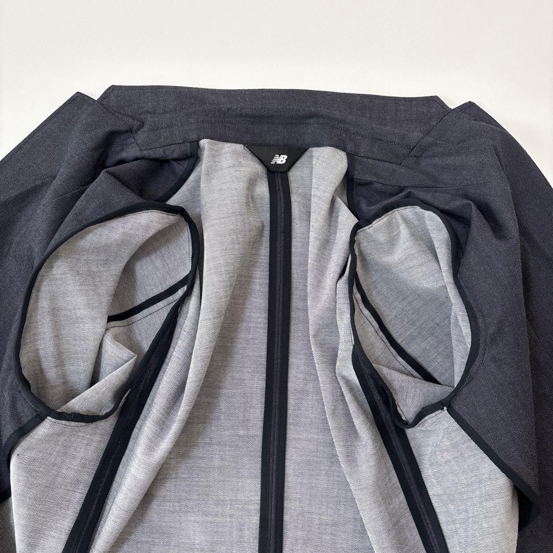 美品【XLサイズ】ニューバランス ジャケット MET24 Denim ストレッチ
