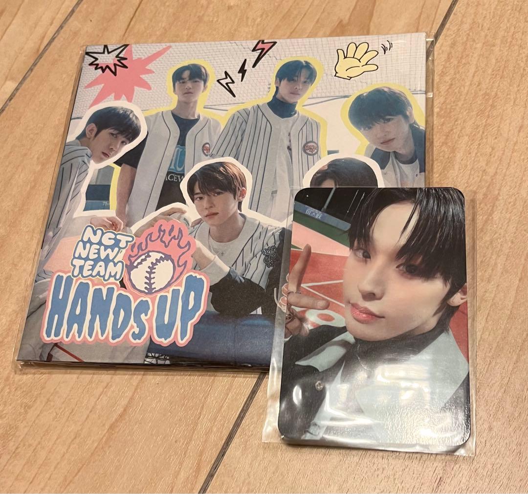 nct new team リク トレカ 初回限定版 A Hands Up CD