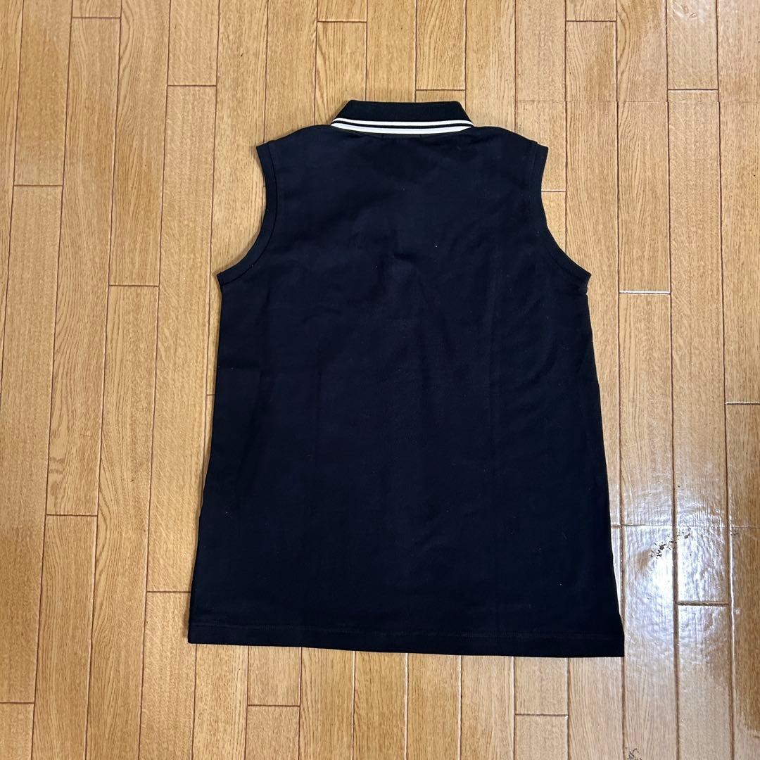 新品 FRED PERRY F5284 ノースリーブ ポロシャツ ブラック 12