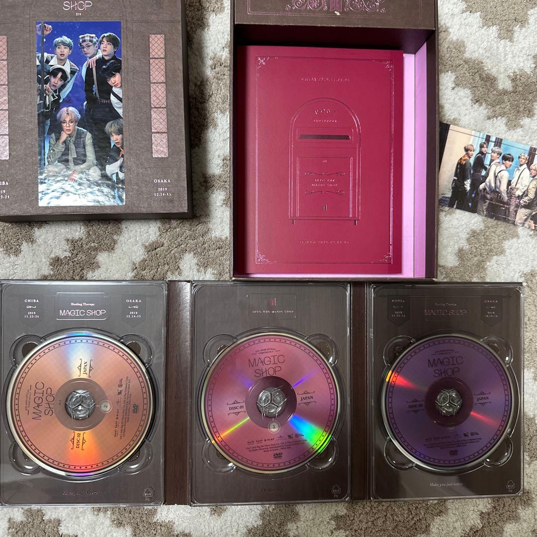BTS MAGIC SHOP in JAPAN DVD 3枚セット