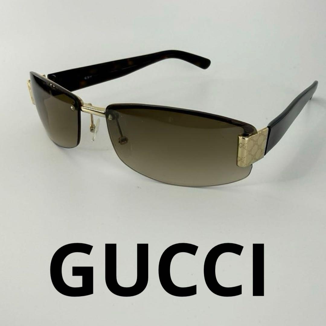 グッチ　GUCCI サングラス GG1799 GGロゴ　ブラウンレンズ