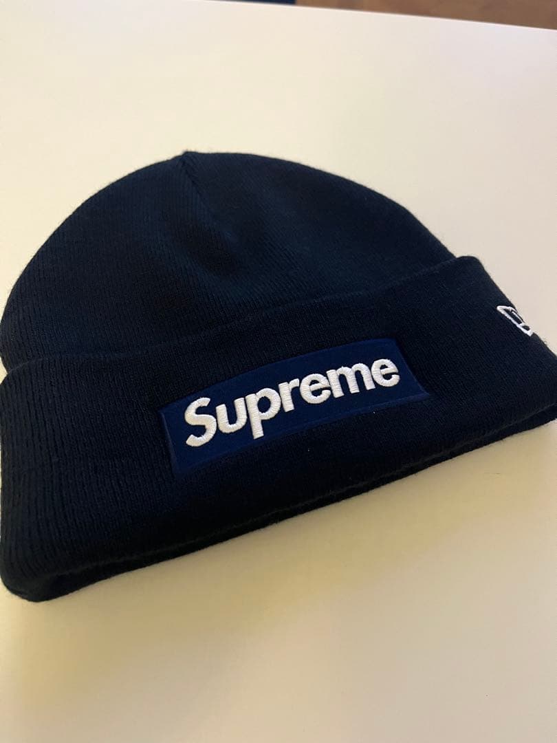 帽子 Supreme x New Era Box Logo Beanie (25FW)