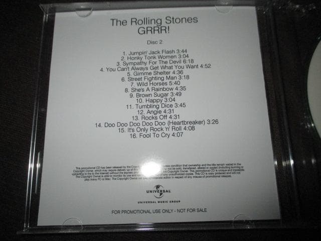 rolling stones grrr! (RARE!!US3枚組送料込!!)