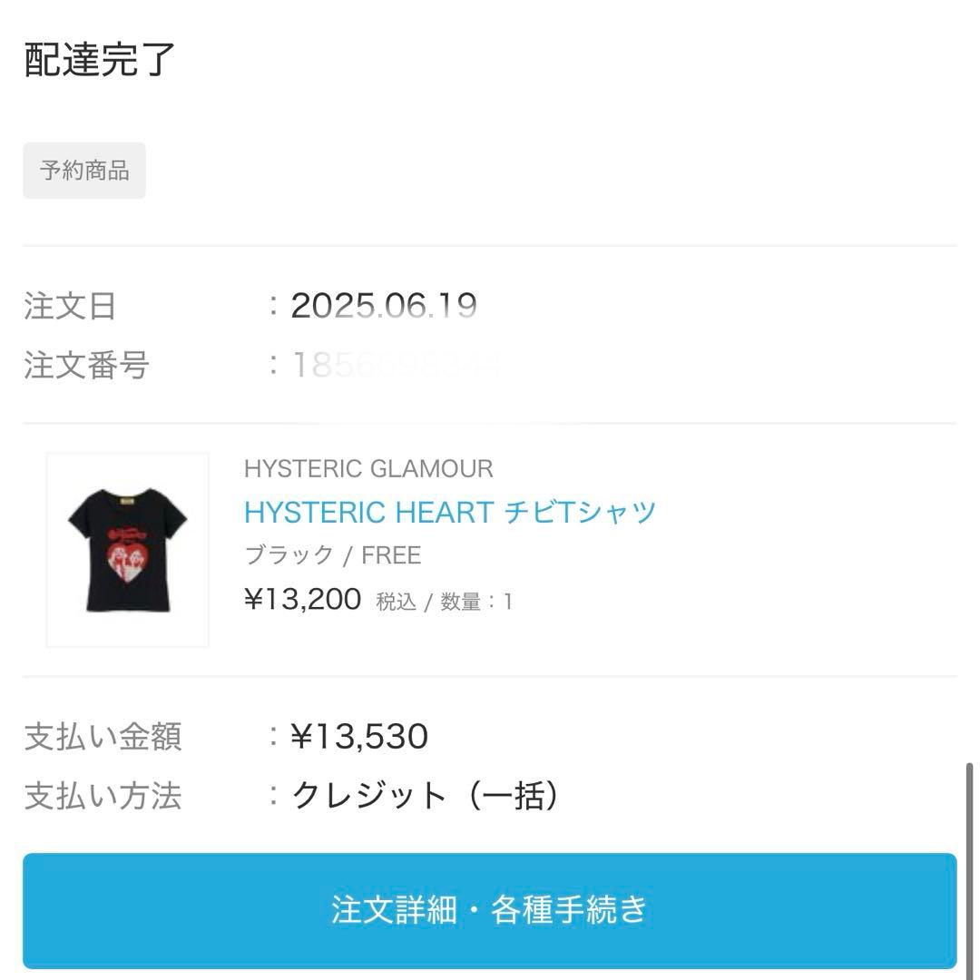 「完売品」HYSTERIC GLAMOUR チビTシャツ aespaカリナ着用