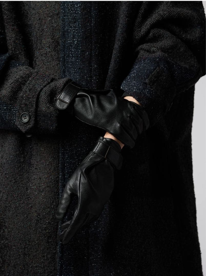 IM MEN PIGEON GLOVES 黒 Mサイズ イッセイミヤケ