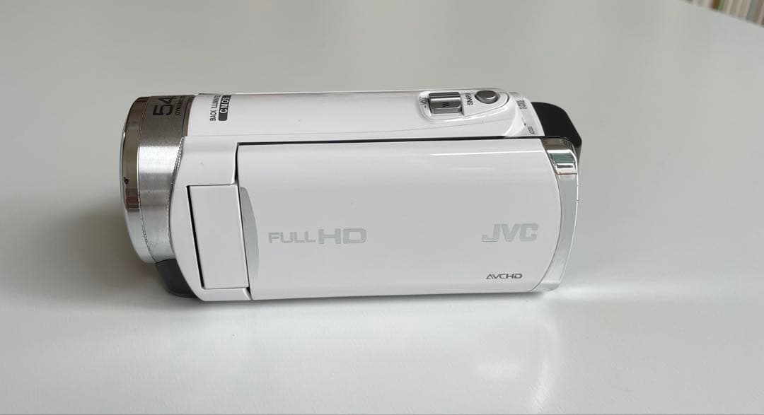 【通電確認済】JVC Victor Everio GZ-E265-Wビデオカメラ
