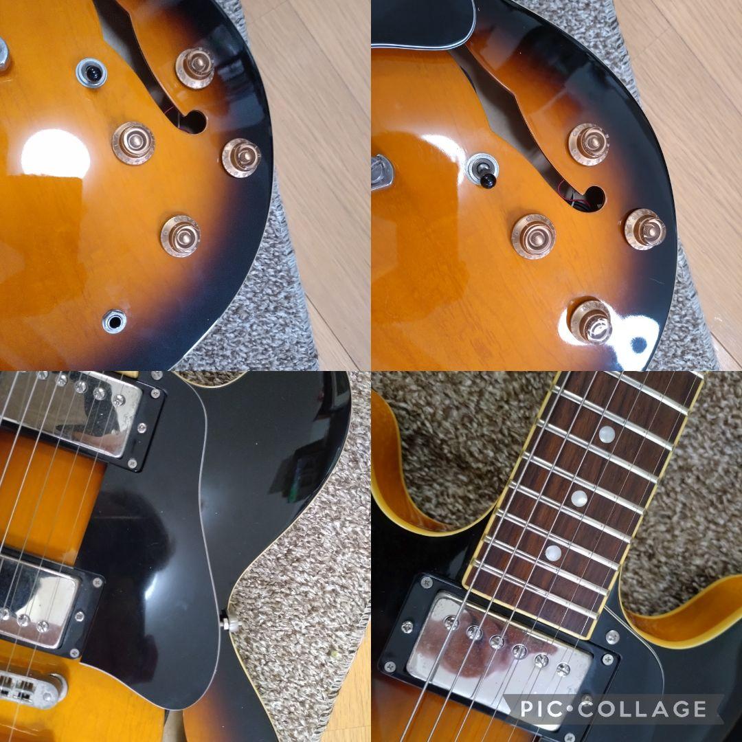 Burny RSA-60 セミアコ ES-335タイプ