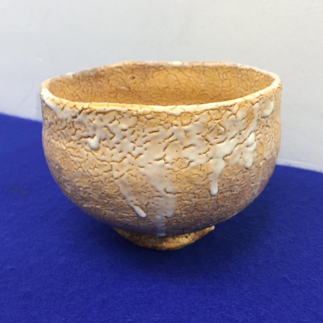 S213　萩焼　永久勝斎作　茶碗　抹茶碗 　茶道具　共箱