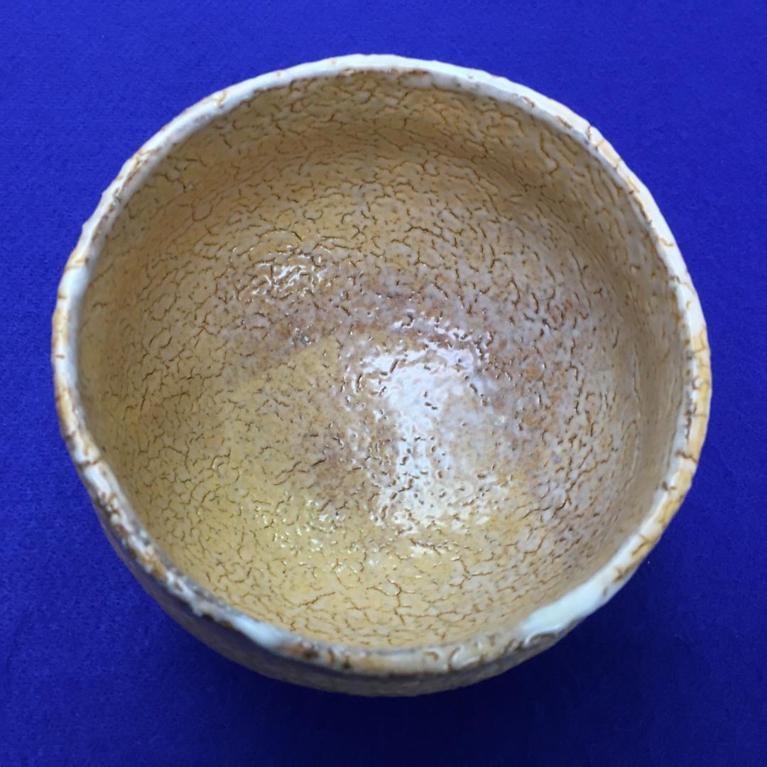 S213　萩焼　永久勝斎作　茶碗　抹茶碗 　茶道具　共箱