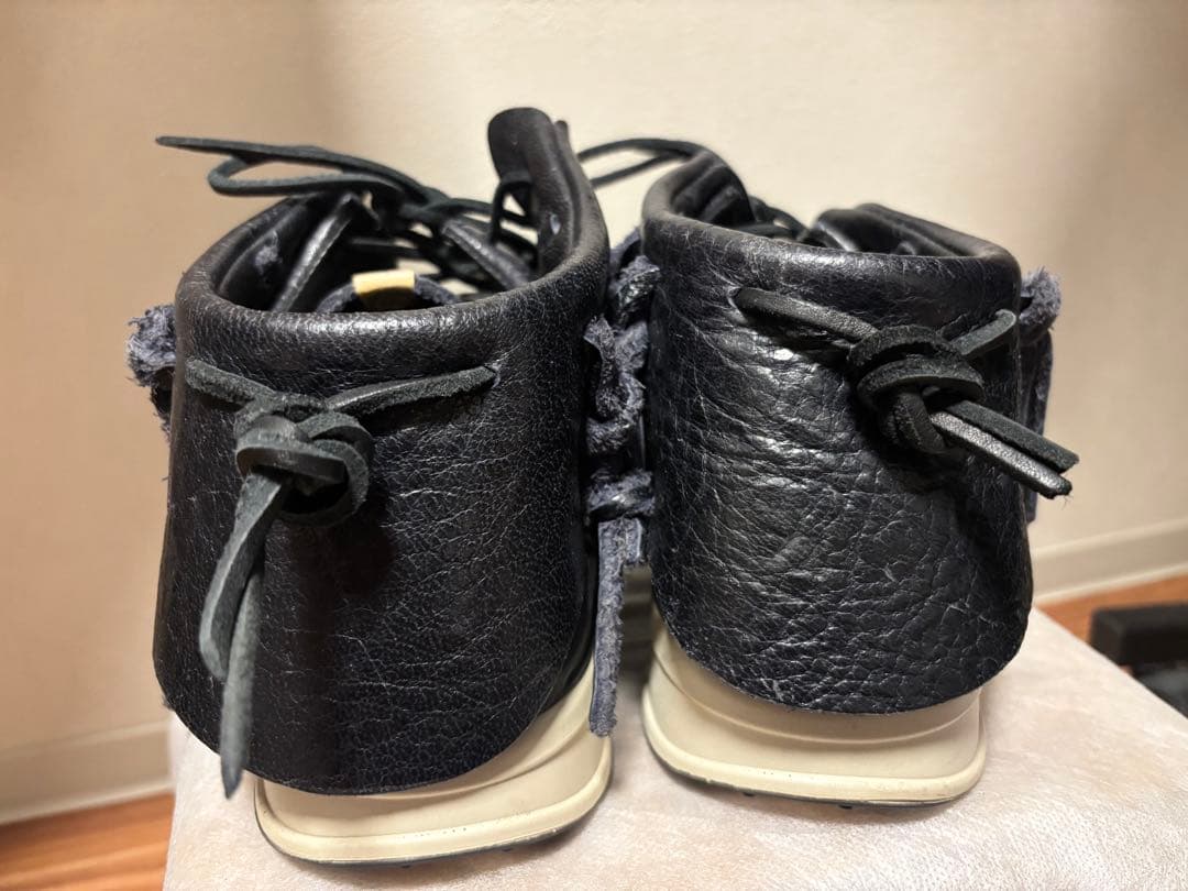VISVIM FBT 日本製　黒　ビズビム　ヴィズヴィム　スニーカー　モカシン