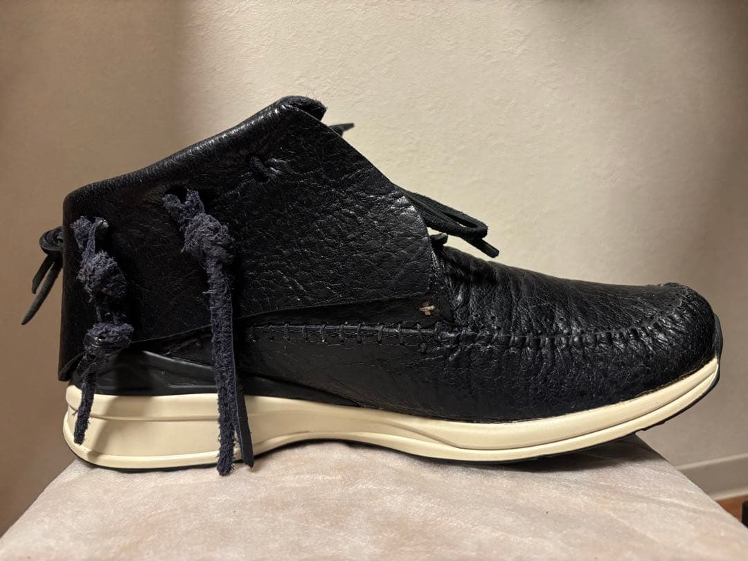 VISVIM FBT 日本製　黒　ビズビム　ヴィズヴィム　スニーカー　モカシン