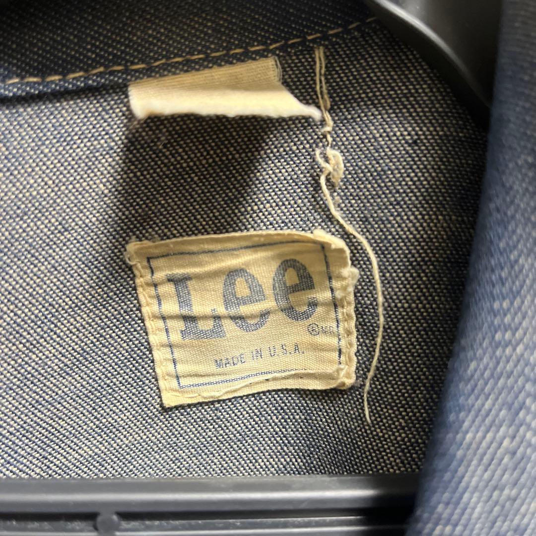 Lee カバーオール 80年代　古着　USA製