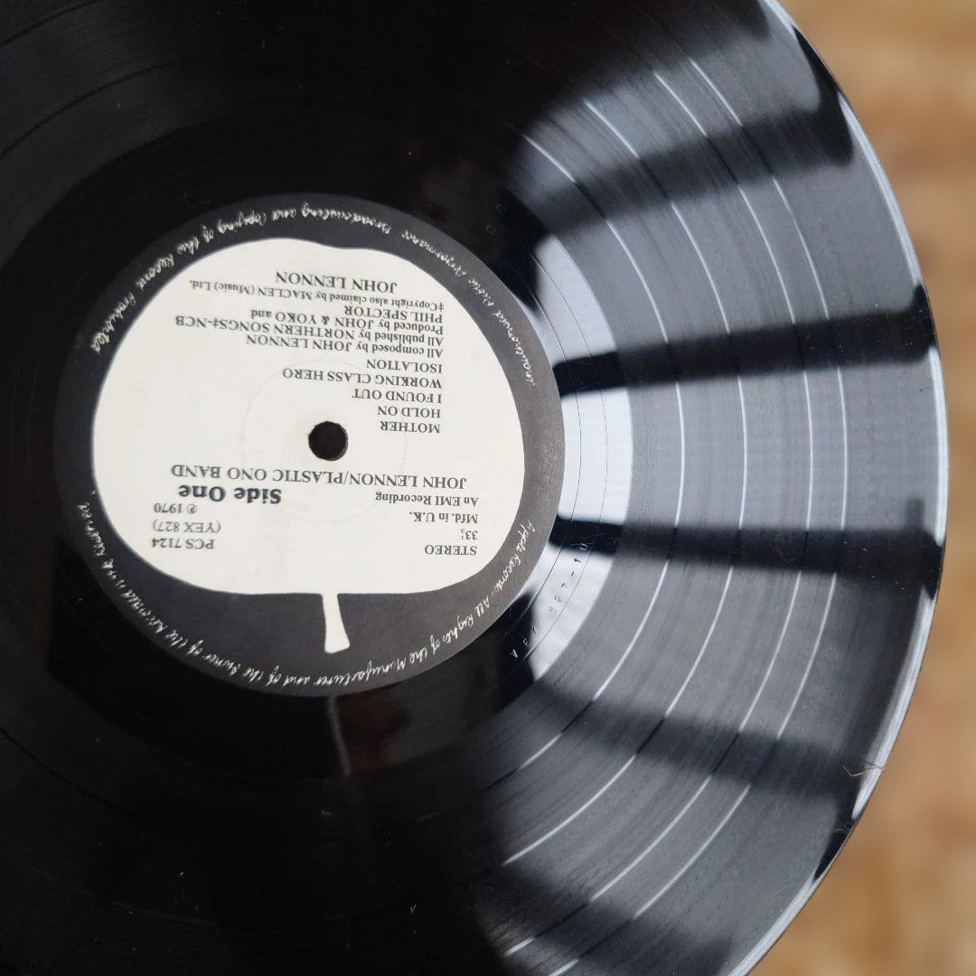 UK初回John Lennon Plastic Ono Band