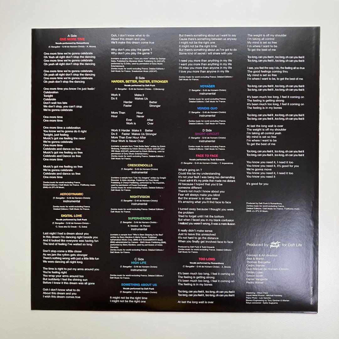洋楽 Daft Punk/ Discovery +DAFT CLUB 2LP 2001