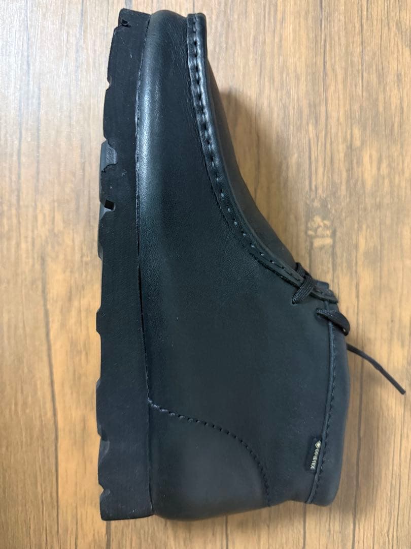 【美品/付属品完備】クラークス ワラビー GTX ゴアテックス UK8 黒
