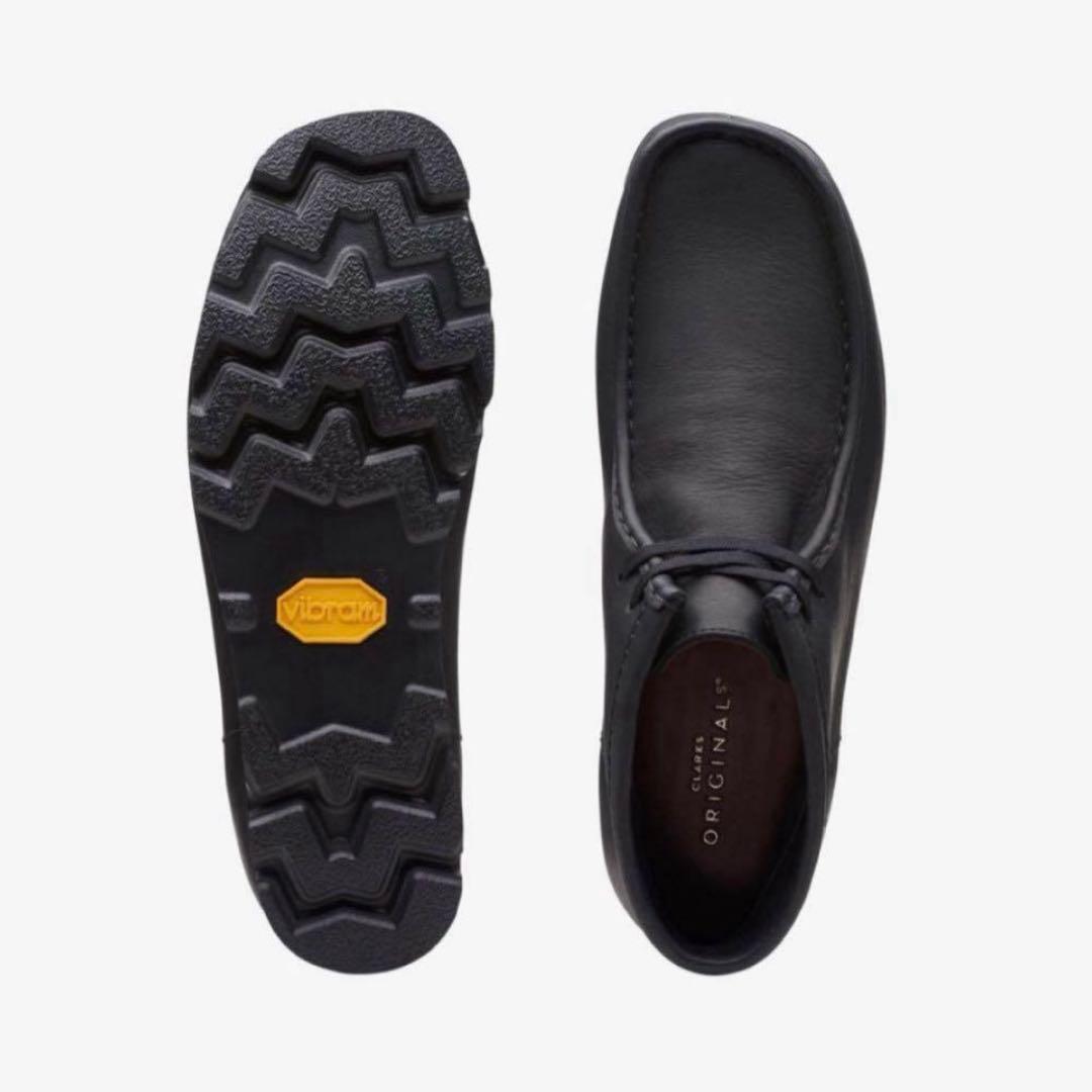 【美品/付属品完備】クラークス ワラビー GTX ゴアテックス UK8 黒