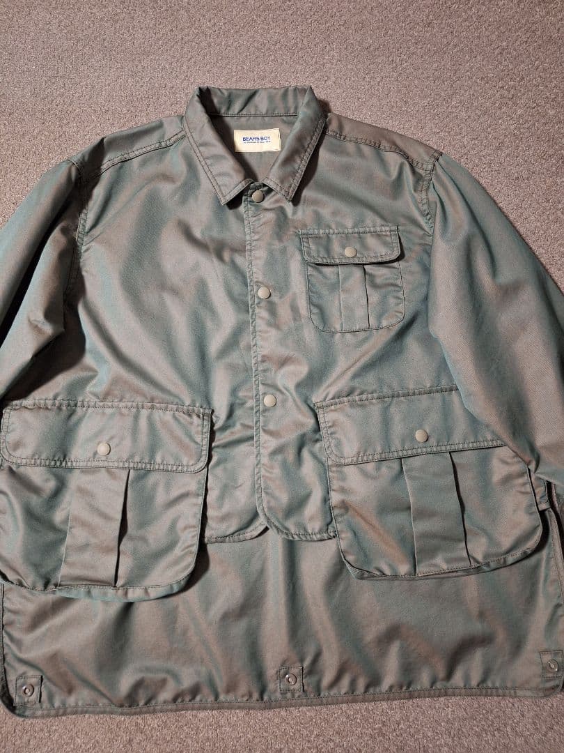 お値下げ新品BEAMS BOY ミリタリージャケット グリーン