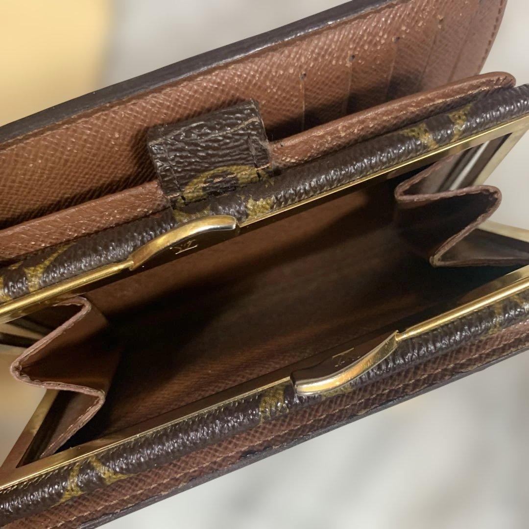 Louis Vuitton 二つ折り財布 モノグラム がまぐち入れ