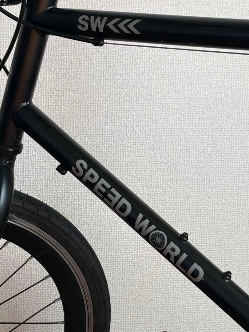 Y*i様 SPEED WORLD SW ブラック ミニベロ