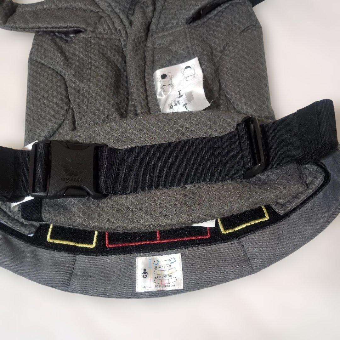 美品　ergobaby OMNI breeze オムニブリーズ　抱っこ紐　グレー