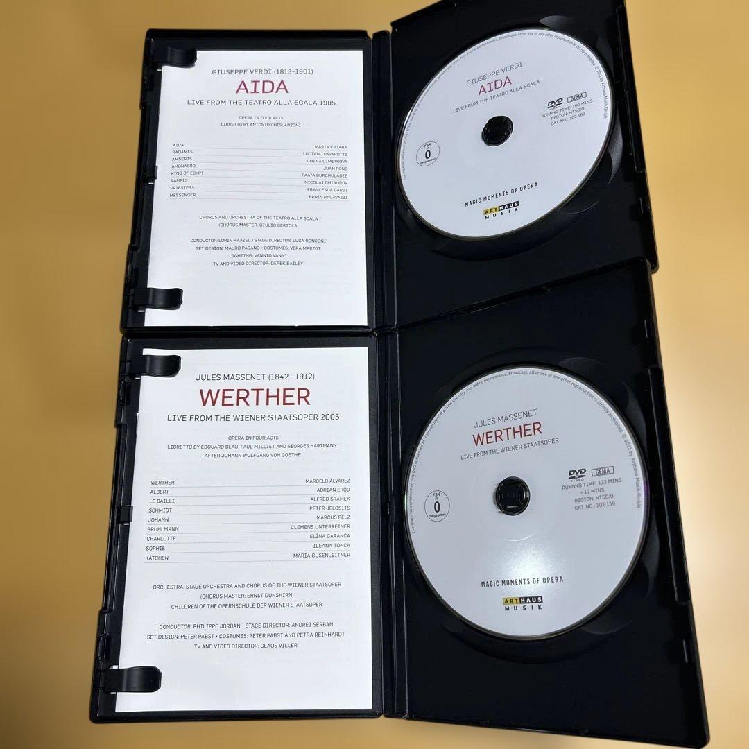 MAGIC MOMENTS OF OPERA 10のオペラ全曲　11DVDセット