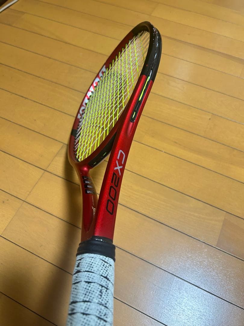 中古ラケット2本 バボラ ピュア ドライブチーム・ダンロップcx200