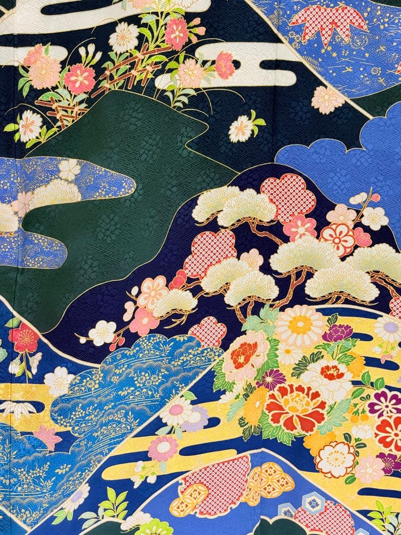 【3/5販売終了/値引最終】吉澤織物/吾妻徳穂の世界 振袖 新品同様 定価70万