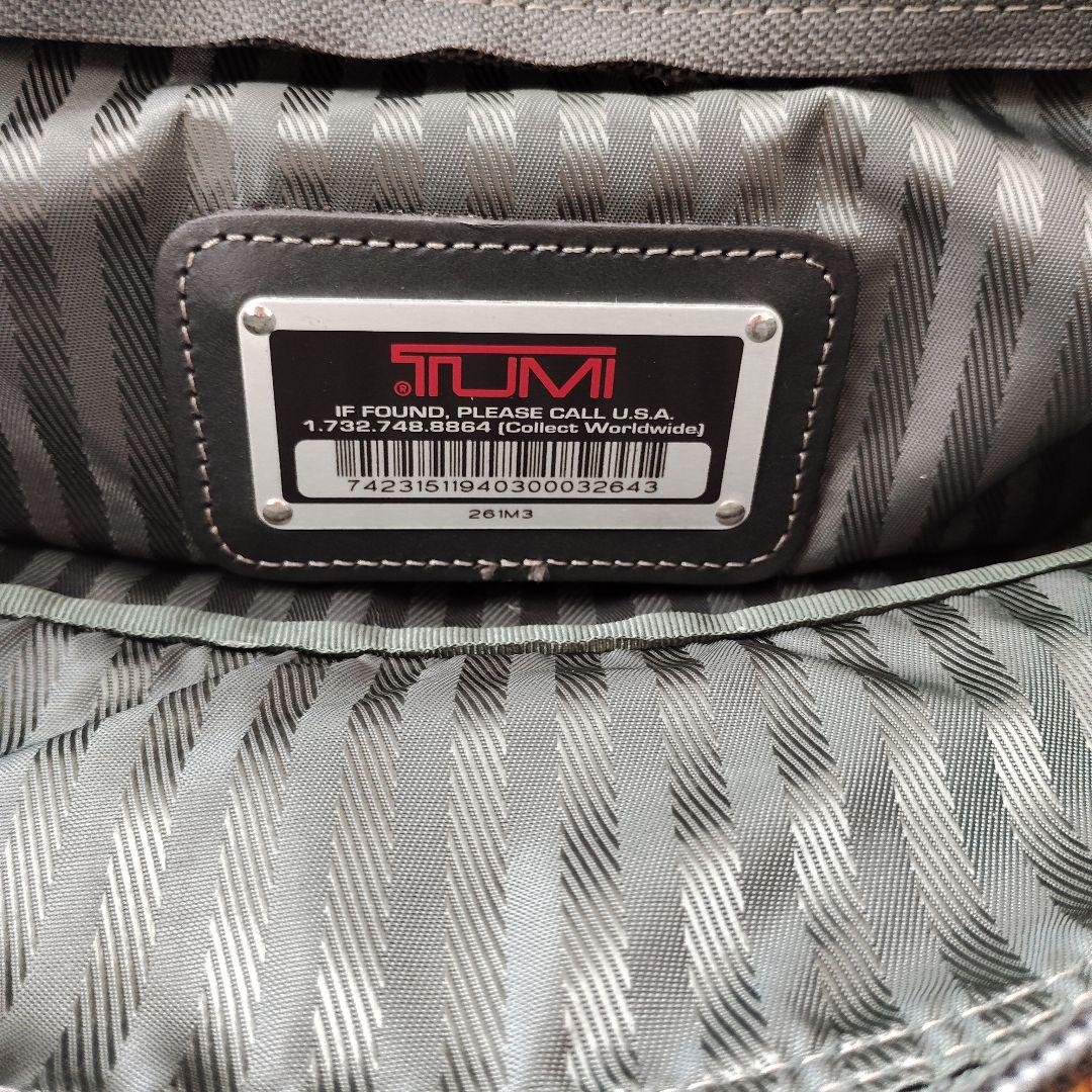 TUMI ボストンバッグ 　ダークグリーン