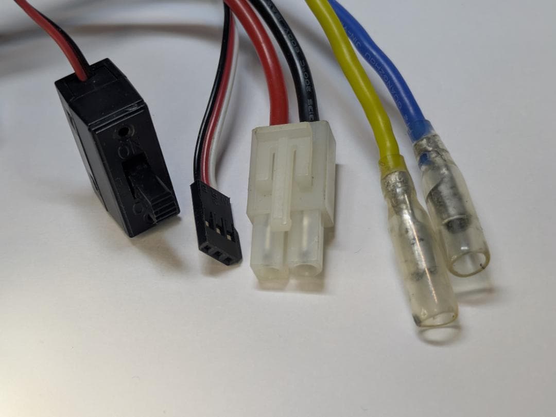 タミヤ 受信機TRU-08・ESC TEU-105BK・サーボTSU-03 3点