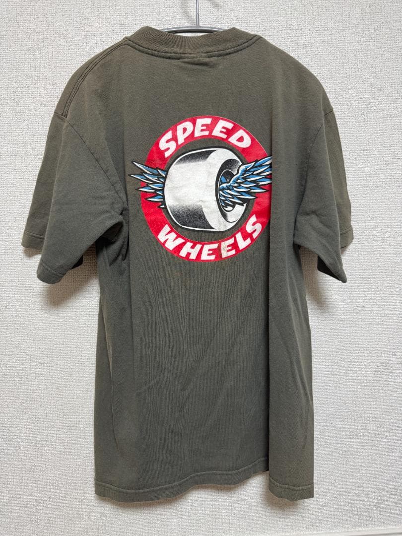 ア*ン様 santa cruz speed wheels Tシャツ USA製 N