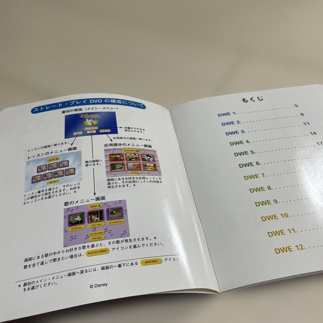 DWE ディズニー英語システム　新子役 Straight-Play　DVD12枚