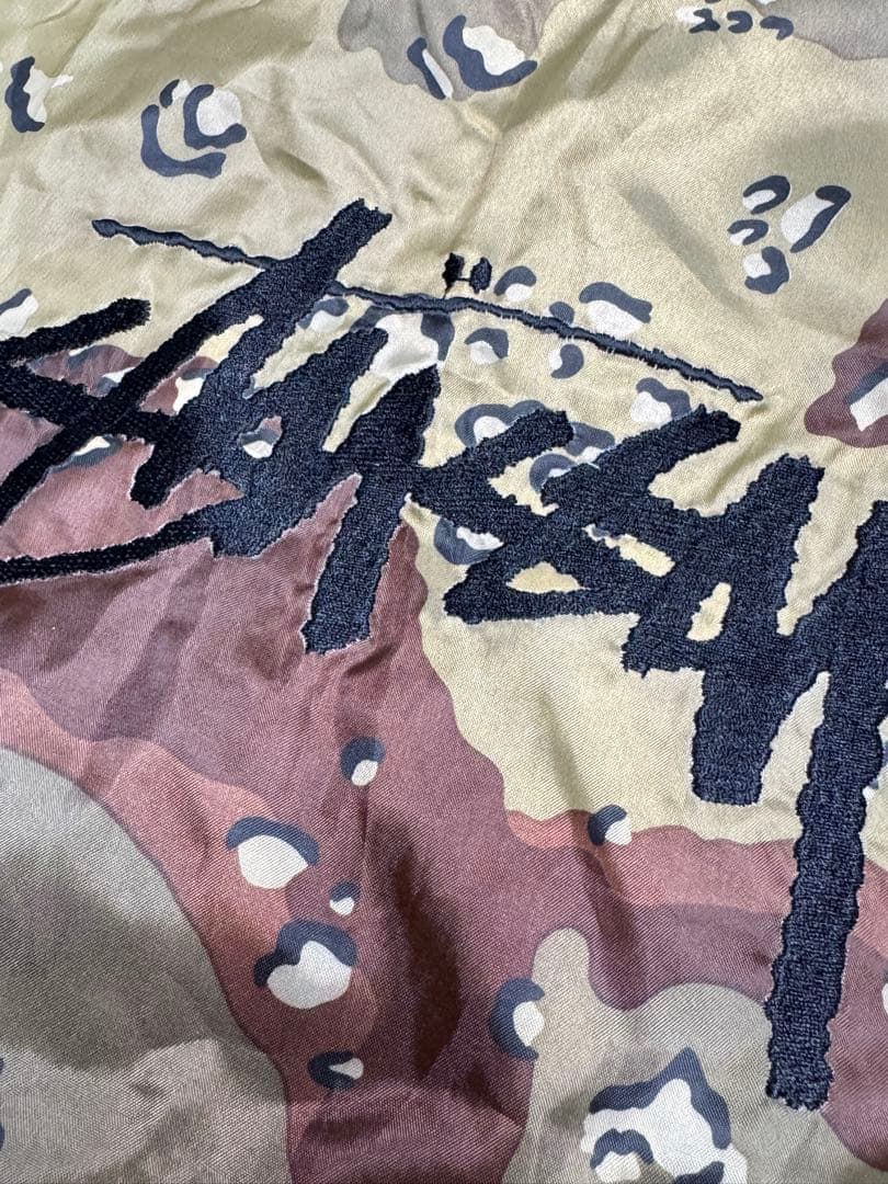 ま*k様 Stussy SPORT ステューシー アメリカ製 カモ ベスト ビン