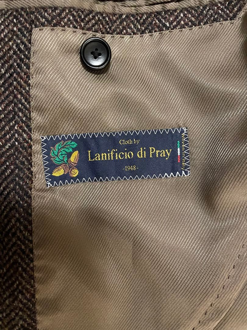EDIFICE ×Lanificio di Pray 美品 カシミヤ混　42
