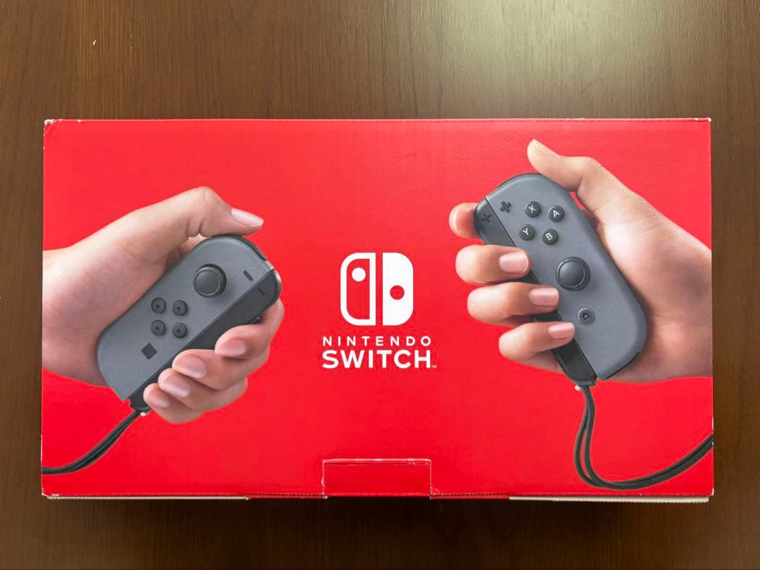 Nintendo Switch 本体 グレー HAD-S-KAAA 美品完全品