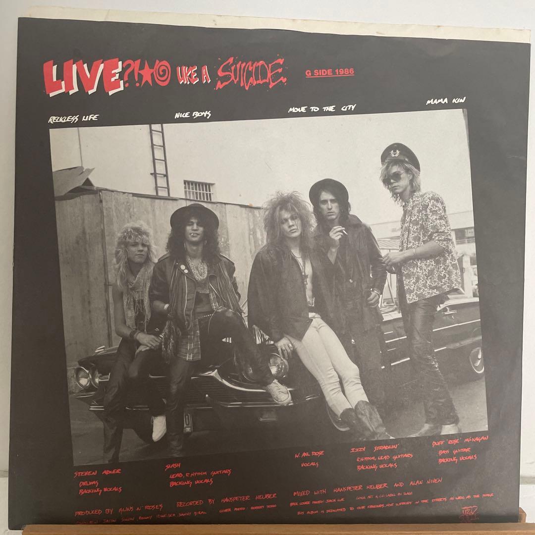 Guns N' Roses G N' R Lies レコード　LP