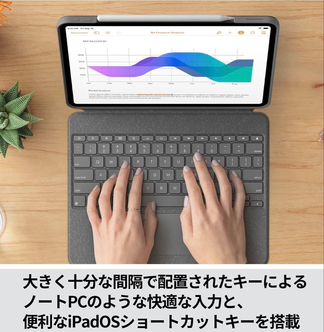えほんと知育のおみせ＊iPad Pro11用combo touch
