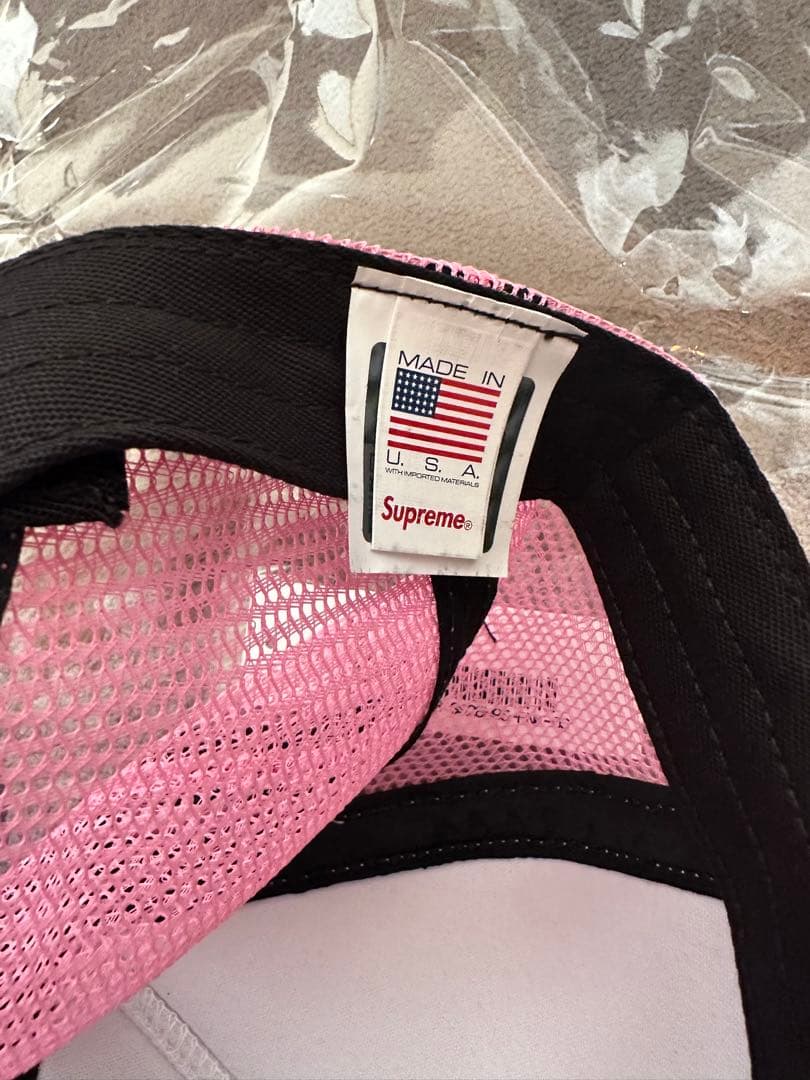 26SS Supreme Playboy メッシュバックキャップ
