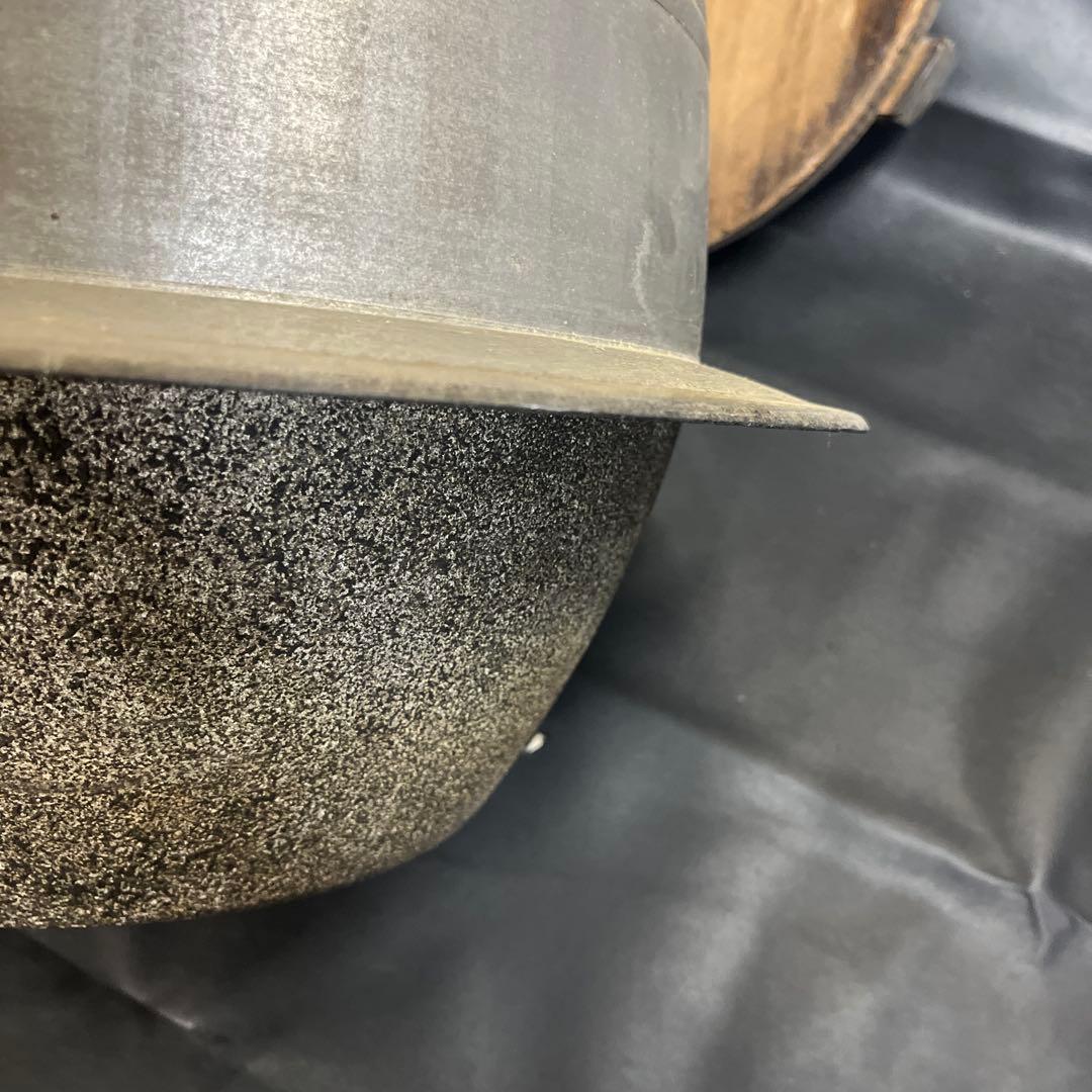 昭和レトロ　羽釜　はがま　かまど　蓋付き　30cm