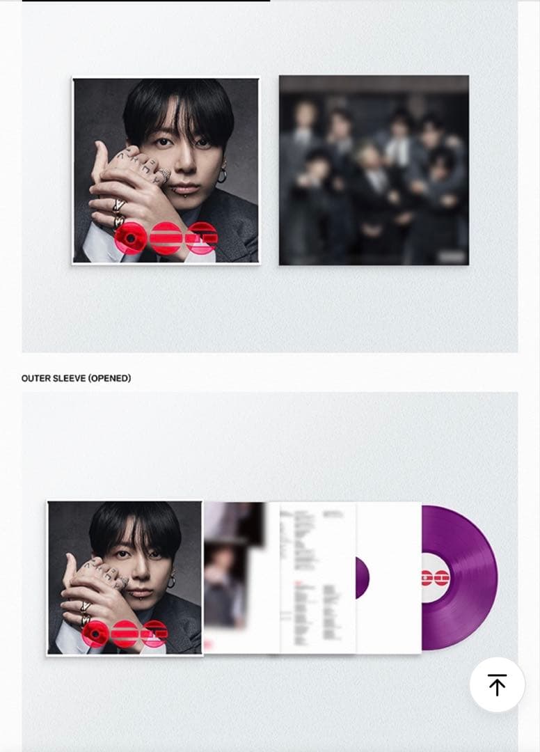 BTS ARIRANG (Standard Vinyl) ジョングク