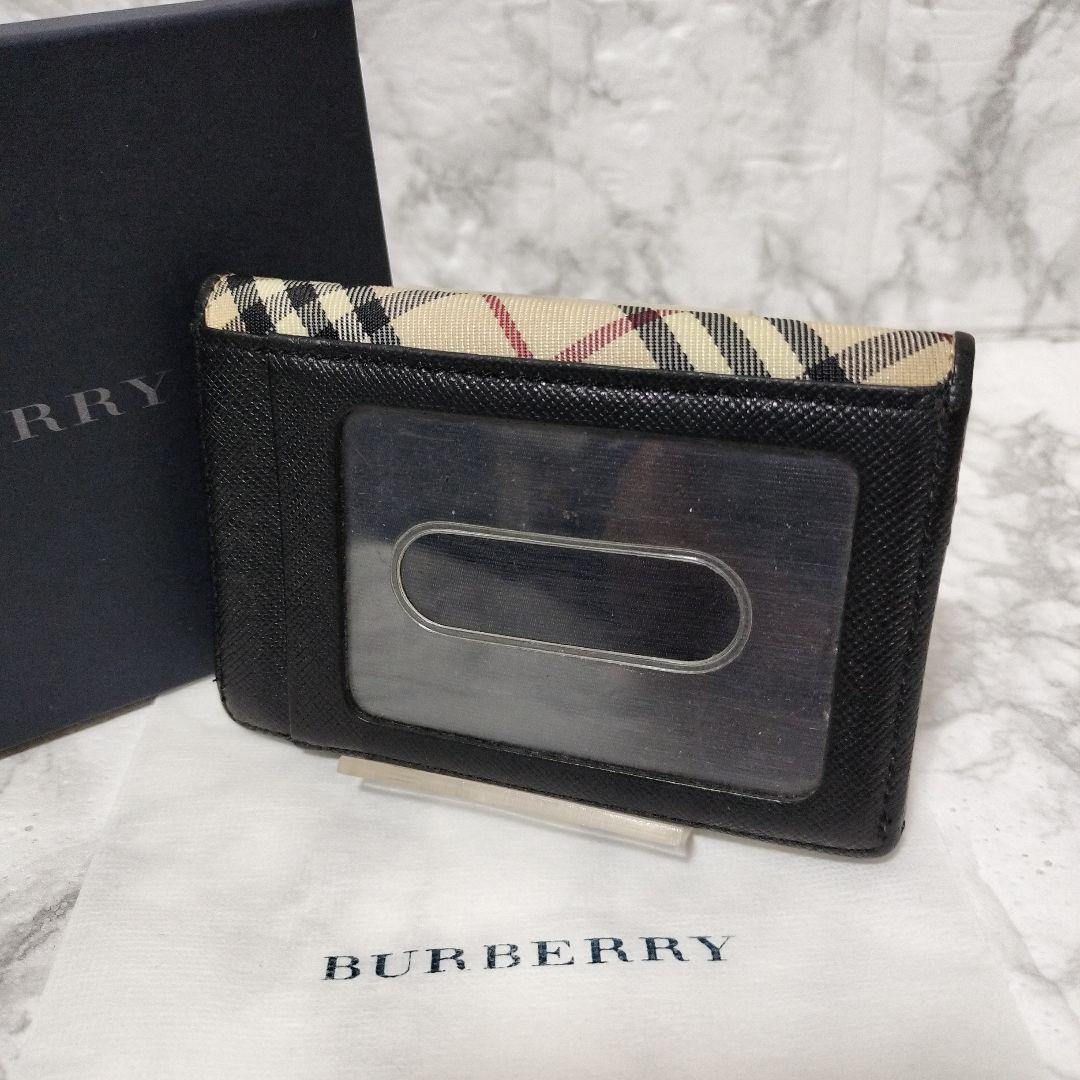 BURBERRY バーバリー　名刺入れ パスケース　カードケース　チェック柄