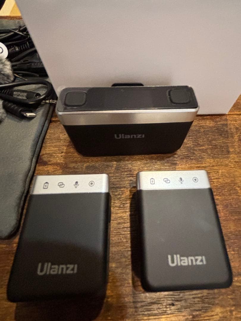 コスパ最強マイク Ulanzi AM18 ワイヤレスマイク　ウランジU-Mic②