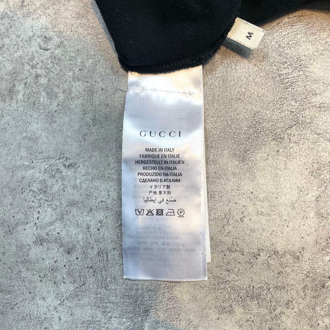 GUCCI グッチ スパンコールTシャツ レディース ブラック ダイヤモンド