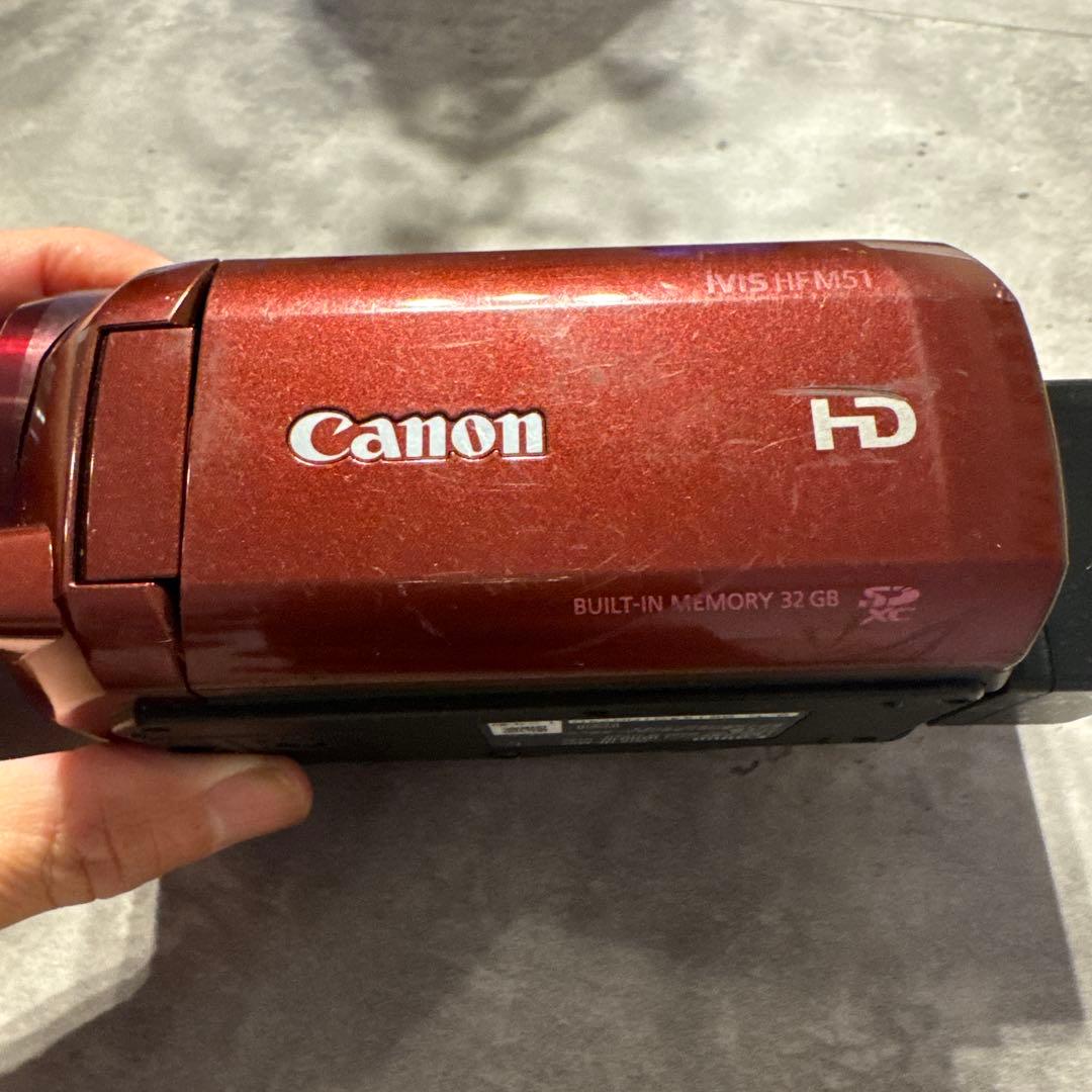 Canon ivis HF M51 HDビデオカメラ　動作確認済み