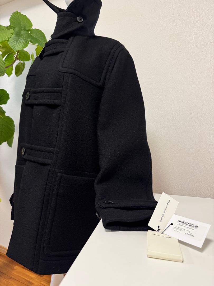dries van noten 24AW クロップド ダッフルコート